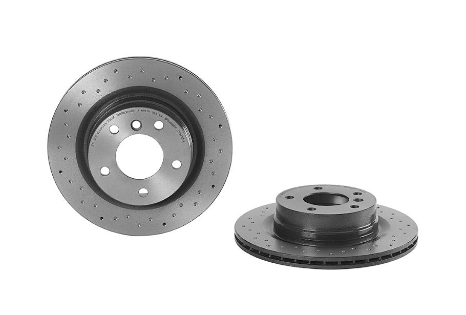 BMW Brembo Brake Kit - Pads &  Rotors Front and Rear (312mm/300mm) (Low-Met) 34216873093 - Brembo 3333510KIT